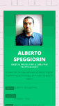 Mobile Screenshot of albertospeggiorin.com
